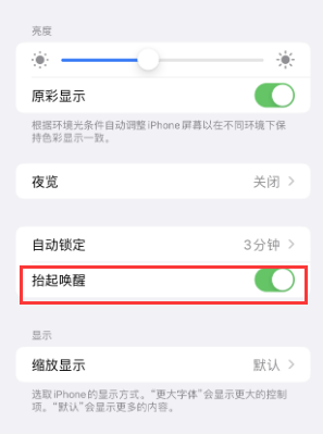 北湖苹果授权维修站分享iPhone轻点无法唤醒怎么办